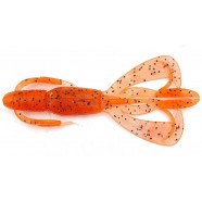 Приманка силіконова на хижака, Taipan Crazy Flip, 2,8 дюйма, 8шт/уп, колір №09 Orange